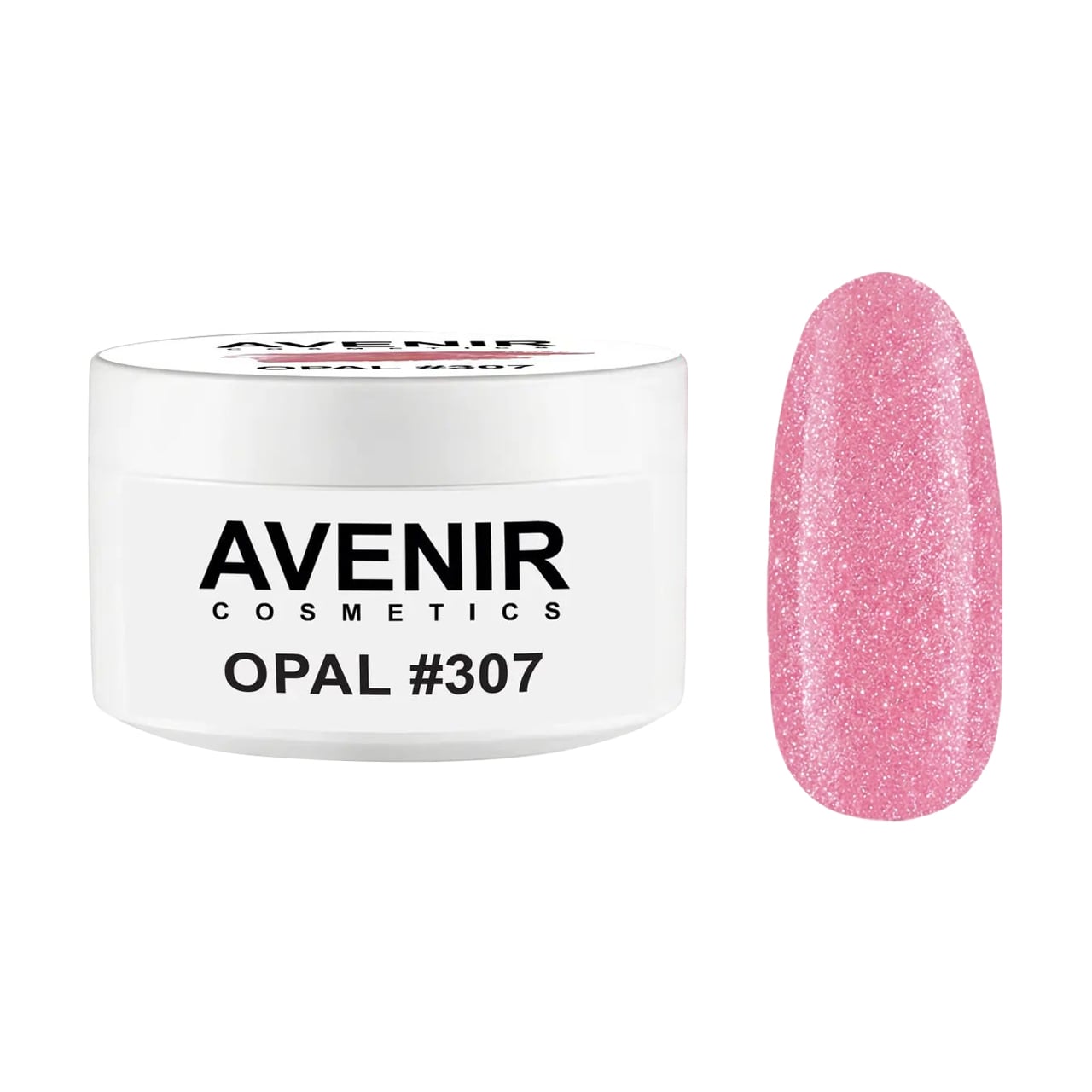 Гель для нарощування нігтів Avenir Cosmetics Opal 307, 15 мл